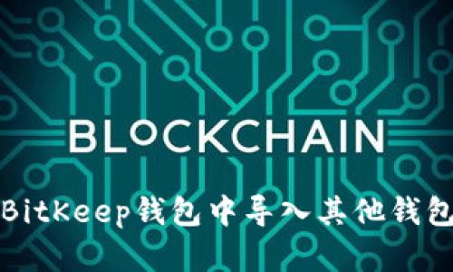 如何在BitKeep钱包中导入其他钱包的资产