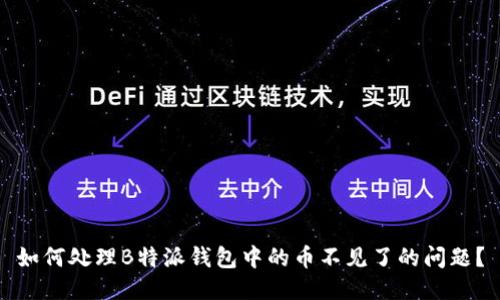 如何处理B特派钱包中的币不见了的问题？