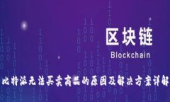 比特派无法买卖商品的原因及解决方案详解