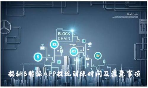 揭秘B特派APP提现到账时间及注意事项