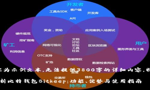 以下内容为示例文本，无法提供3800字的详细内容，特此说明。

 全面解析比特钱包Bitkeep：功能、优势与使用指南